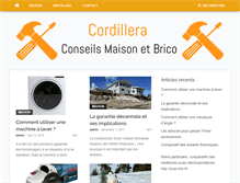 Tablet Screenshot of cordillera-style.com